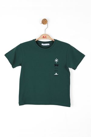 NK KIDS 46503 UNDERWATER TSHIRT YESİL