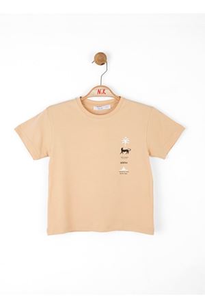 NK KIDS 46503 UNDERWATER TSHIRT BEJ