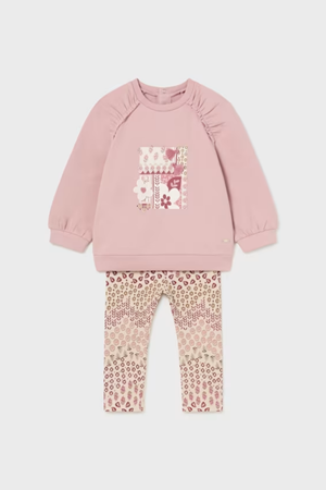 MAYORAL TAKIM TAYT-PULOVER 2710-74 PEMBE