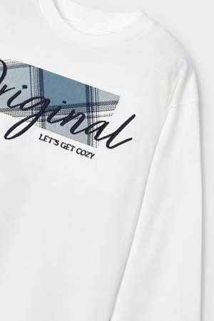 MAYORAL TISORT UZUN KOL 04046-55 KREM