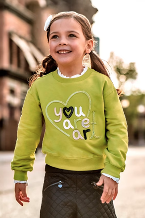 MAYORAL Pulover İşlemeli 4479-61 YESIL