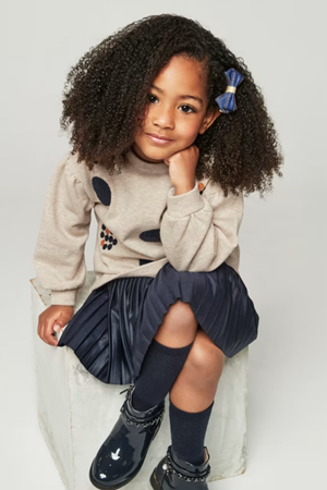 MAYORAL 4922- 57 LACIVERT ELBİSE