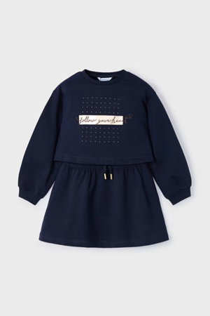 MAYORAL 4927-66 LACIVERT ELBISE 