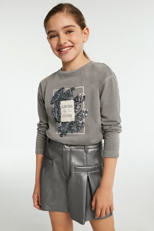 MAYORAL 07213 54 GRI BERMUDA ŞORT 