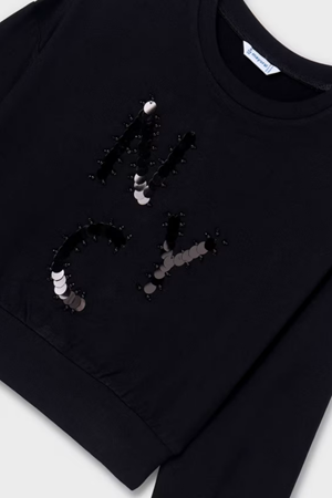 MAYORAL 07472-47 SIYAH UST PULOVER 