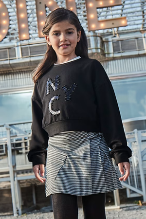 MAYORAL 7976-46 SIYAH PANTALON ETEK  