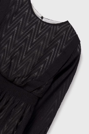 MAYORAL 07977-33 SIYAH ELBISE