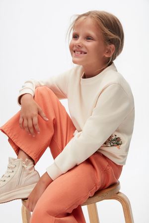 NK HOUSE FLOWERS SWEAT 4/8 37516