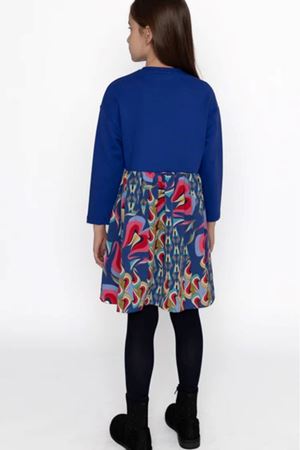 Kids Garden Cobalt Mavisi Elbise DSL0344