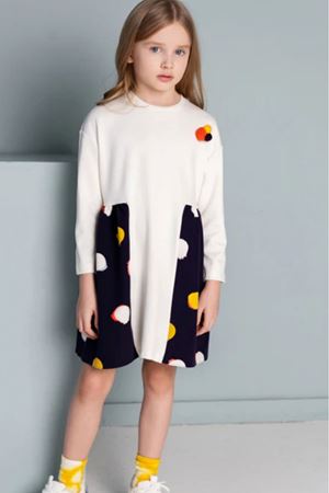 Kids Garden Ponpon Elbise DSL0350