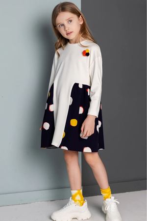 Kids Garden Ponpon Elbise DSL0350