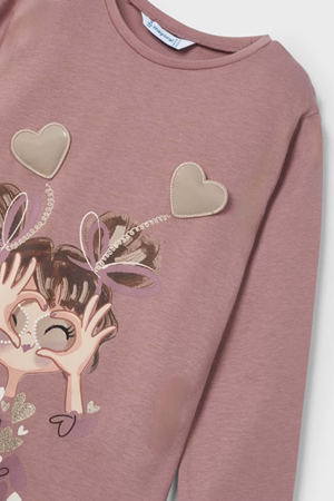 MAYORAL 4073-95 PEMBE BLUZ