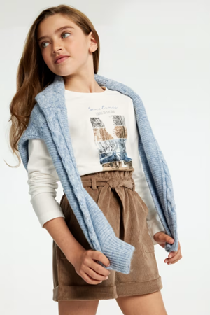 MAYORAL 07214-59 KAHVERENGİ ŞORT