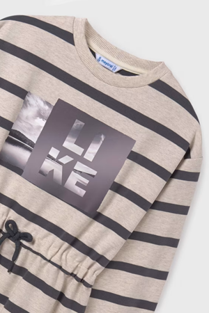 MAYORAL 07982-76 KREM ELBİSE