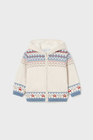 MAYORAL 02319-60 KREM PULOVER KAZAK