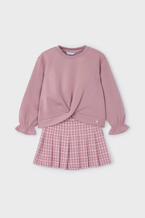 MAYORAL 04220-50 PEMBE BERMUDA TAKIM 4/9