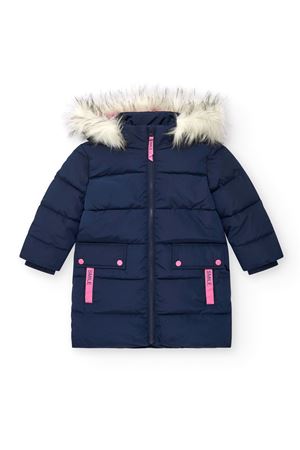 TUCTUC NATHKIDS  kürk kapüşonlu kapitone ceket