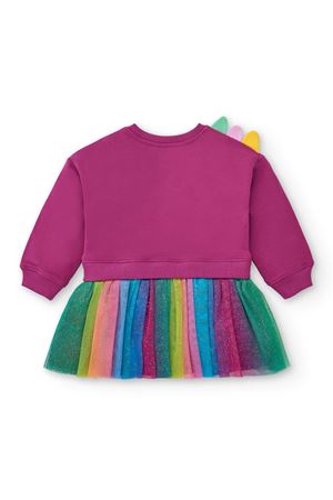 TUCTUC PLUSH AND TULLE DRESS 4/8YAŞ