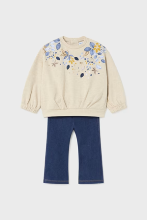 MAYORAL 02707-80 LACIVERT SET TAYT ORME DENIM