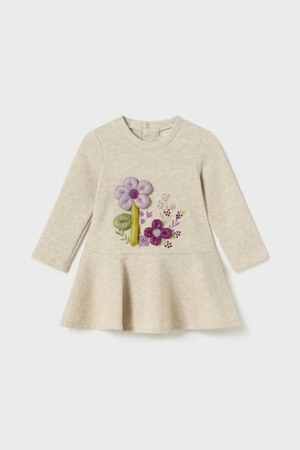 MAYORAL 02916-39 BEJ ELBİSE 