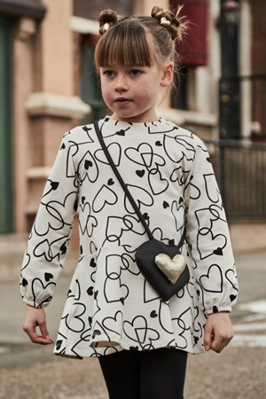 MAYORAL 04931-11 KREM ELBİSE