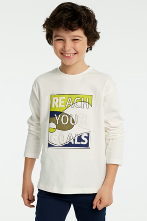 MAYORAL 07081-18 EKRU TSHIRT 10/16