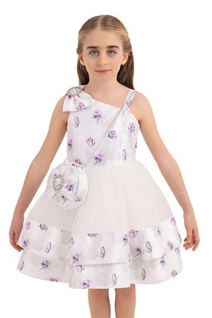 PAMİNA 33288PR LİLA ELBİSE