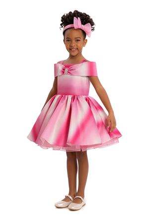 PAMİNA 34285PR FUŞYA ELBİSE