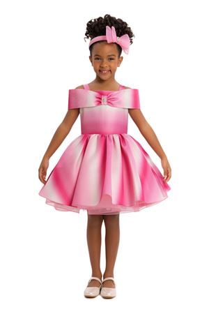 PAMİNA 34285PR FUŞYA ELBİSE