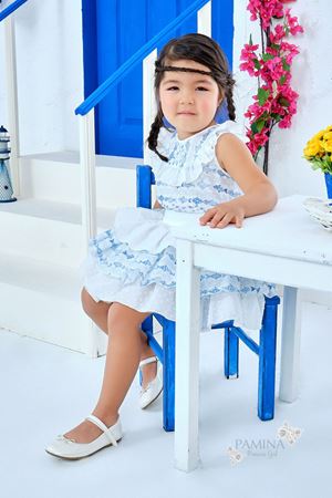 PAMİNA 311002CA MAVİ ELBİSE