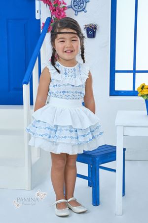 PAMİNA 311002CA MAVİ ELBİSE