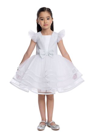 PAMİNA 34060PR EKRU ELBİSE