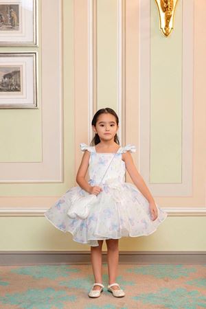 PAMİNA 33291PR MAVİ ELBİSE