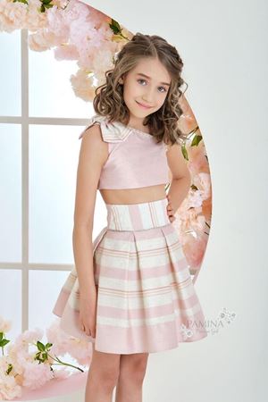 PAMİNA 31034PR PUDRA ELBİSE