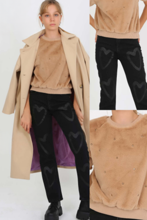 MARIONS MGS-2050 EKRU SWEAT