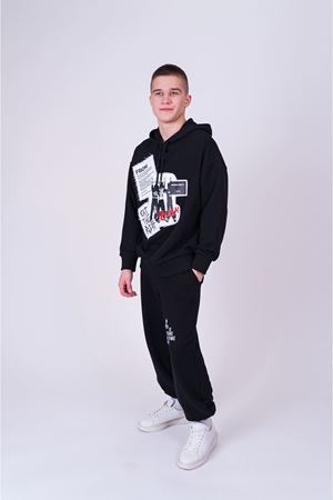 MARIONS MB-7219 SİYAH SWEATSHIRT