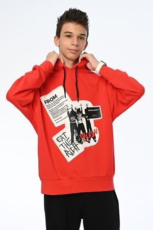 MARIONS MB-7219 KIRMIZI SWEATSHIRT