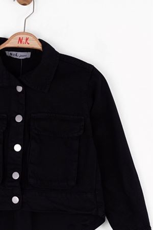 NK Kids 34708 KAPAKLI CEKET 8/14 Siyah