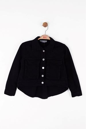 NK Kids 34708 KAPAKLI CEKET 8/14 Siyah