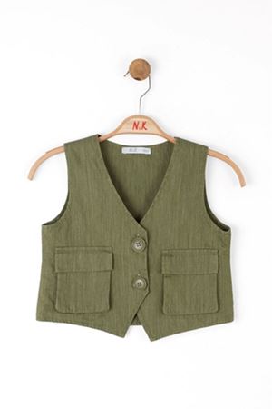 NK Kids 38305 CACTUS YELEK 8/14 Yeşil
