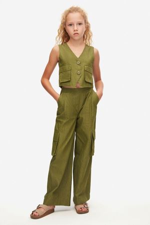 NK Kids 38305 CACTUS YELEK 8/14 Yeşil