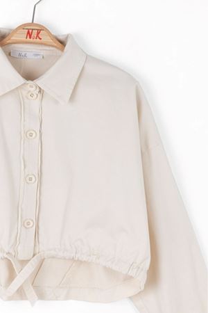 NK Kids 38345 PEBBLE GÖMLEK KREM 8/14