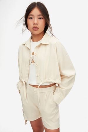 NK Kids 38345 PEBBLE GÖMLEK KREM 8/14