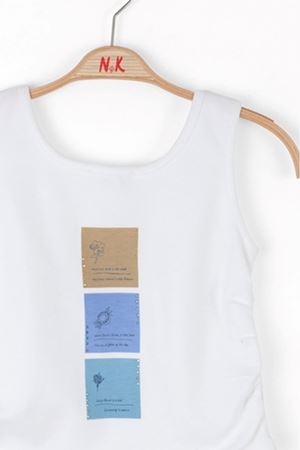 NK Kids 38355 HAPPINESS BLUZ EKRU 8/14