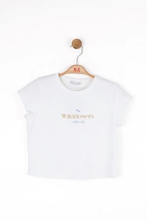 NK Kids 38360 NATURALLY T-SHIRT EKRU 8/14