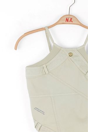 NK Kids 38821 PARÇALI CROP YEŞİL 10/16