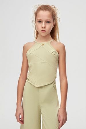 NK Kids 38821 PARÇALI CROP YEŞİL 10/16