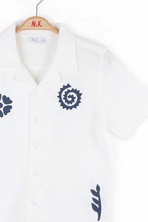 NK Kids 48310 ORLEANS GÖMLEK 8/14 EKRU