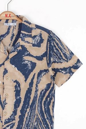 NK Kids 48315 COLOMBES GÖMLEK İNDİGO 8/14