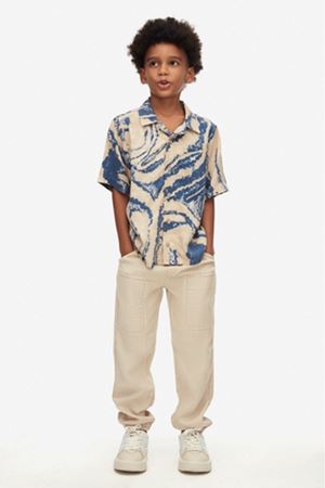 NK Kids 48315 COLOMBES GÖMLEK İNDİGO 8/14